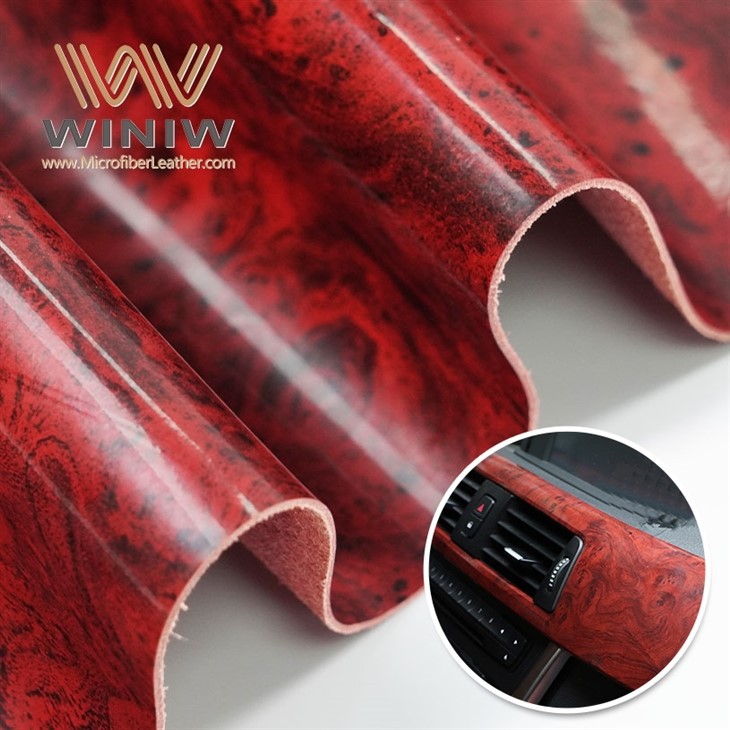 Υλικό 1,2 mm Anti-Fouling Microfiber Leather PU Auto Headliners