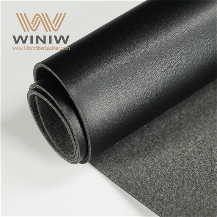 Black Faux Leatherette Vinyl Leather Luggage Tags Material